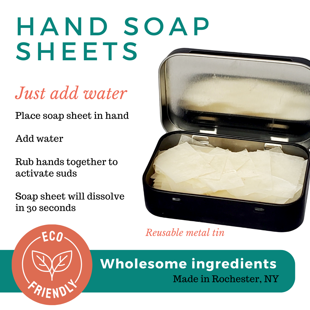 Weslee Rose – wholesale Handtvål – Weslee Rose handtvålark för resan, 100 ark i metallaskar2