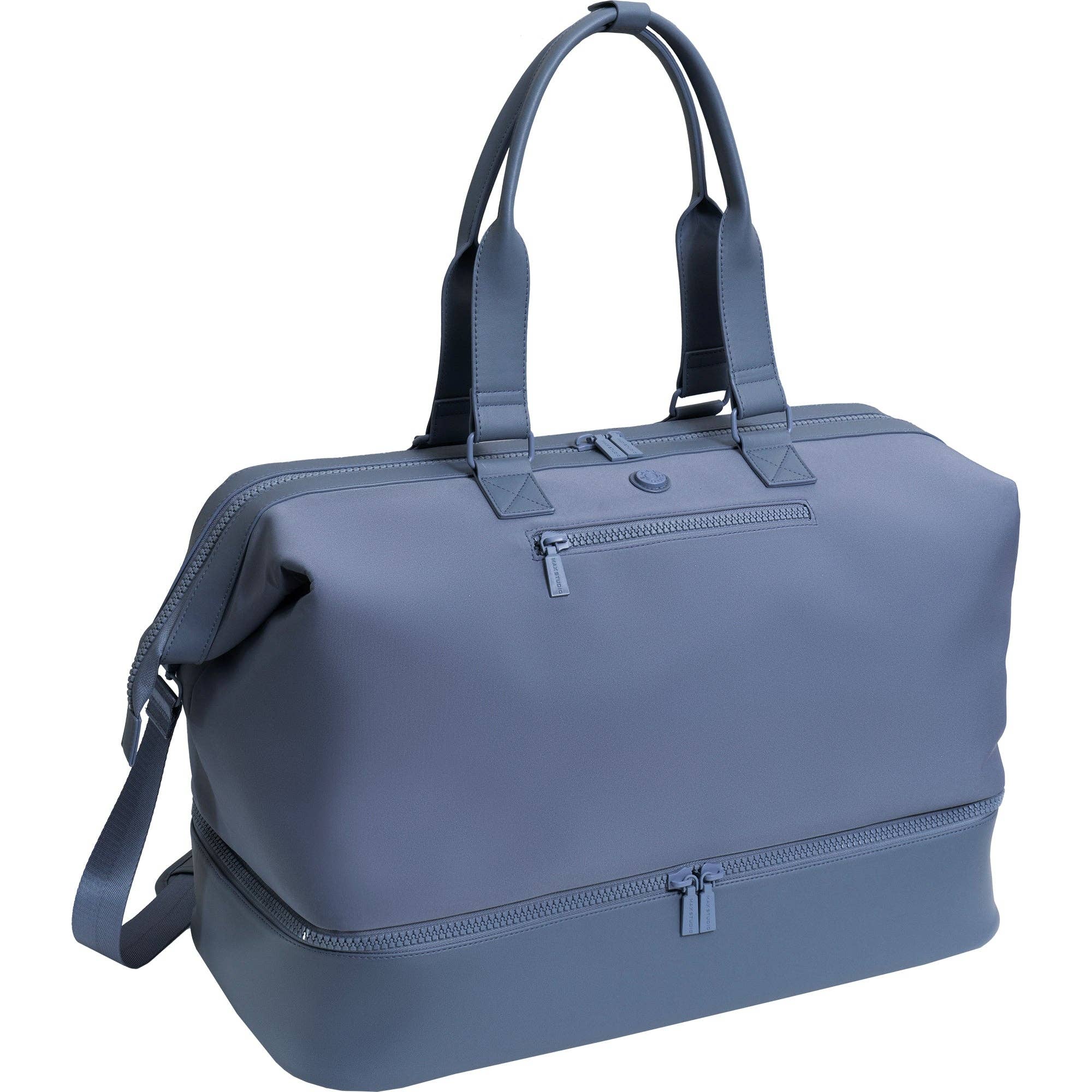 Magid - Wholesale Weekender Bag - Women's - Max Studio Sport Nylon & Faux Leather Drop Bottom Duffel Bag28