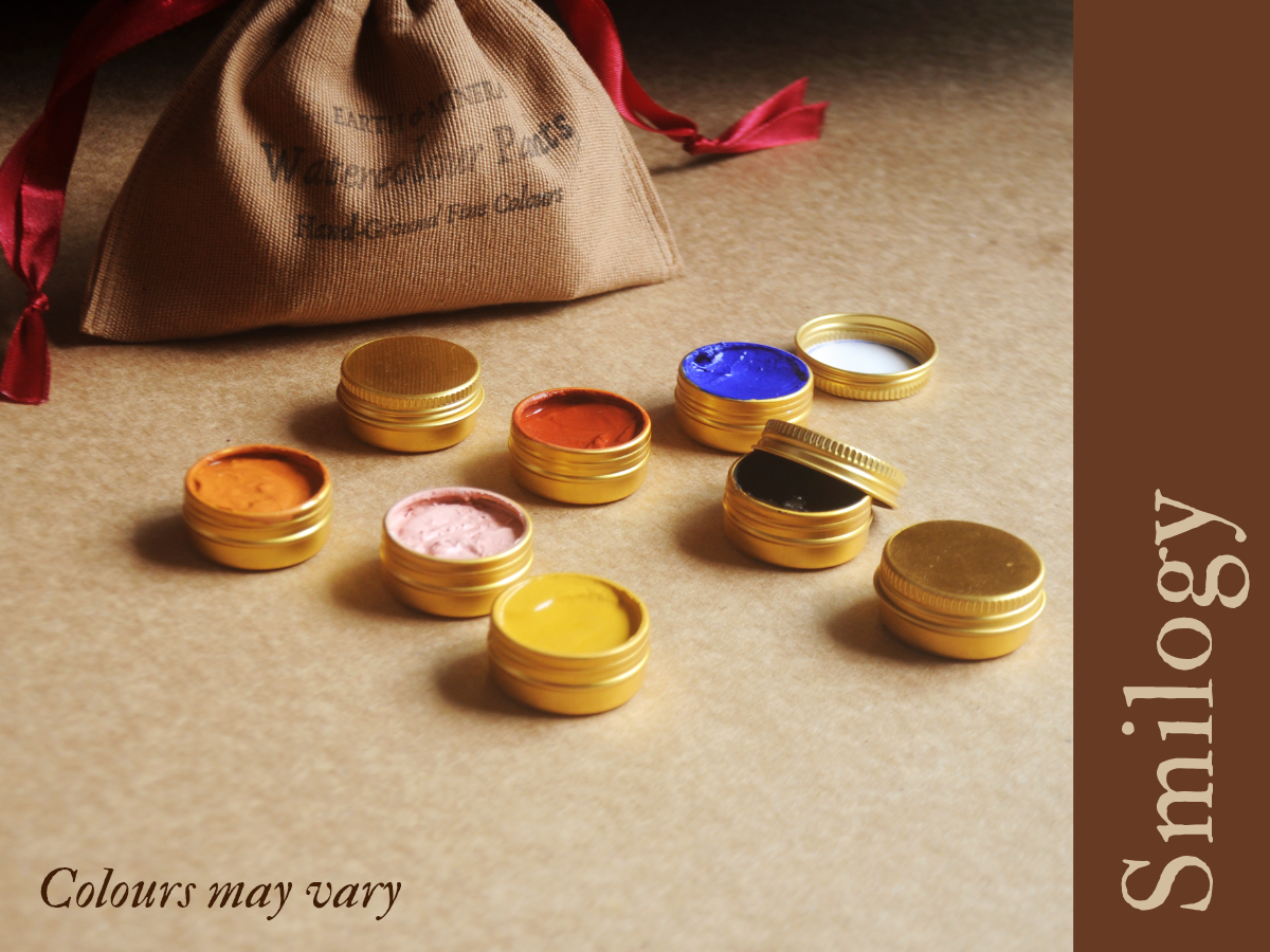 Smilogy Kids Ltd - Wholesale Watercolour paint - Kids' Natural Earth & Mineral Watercolour Paint Set 7