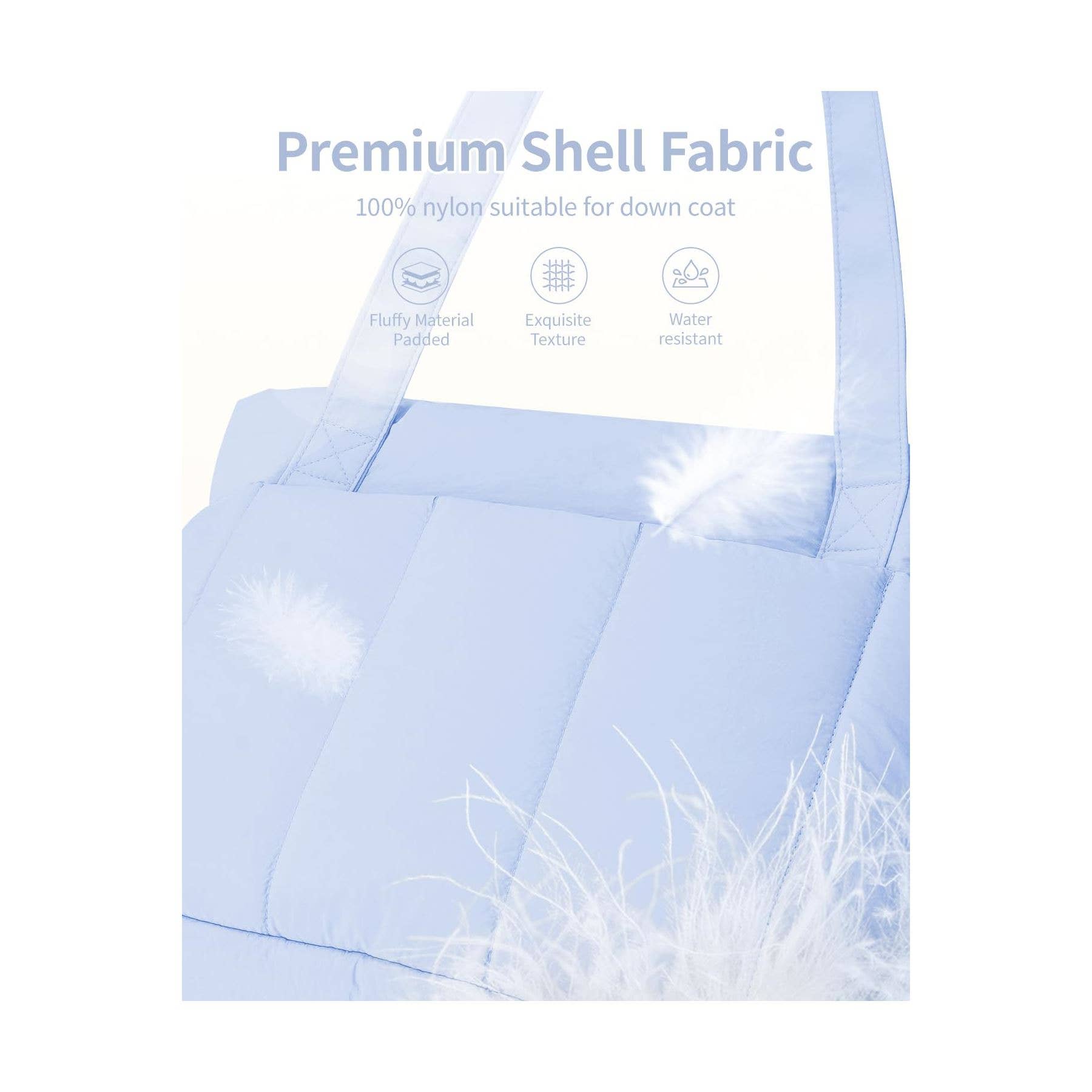 NARWEY INC - Vendita all'ingrosso Borsa tote - Donna - Borsa da viaggio Narwey Puffer per donne, adatta come bagaglio a mano.22