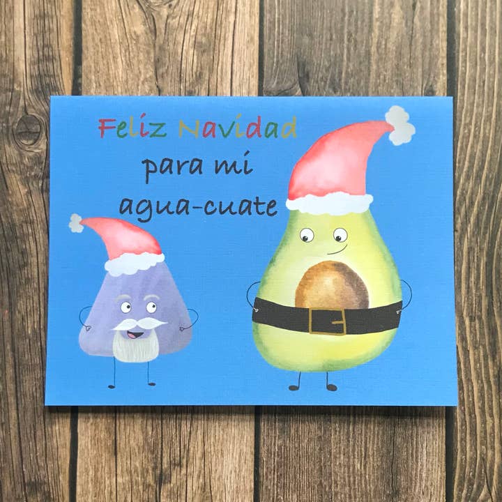 Amor y Risas - Wholesale Christmas Card - Feliz Navidad Para Mi AguaCuate Card0