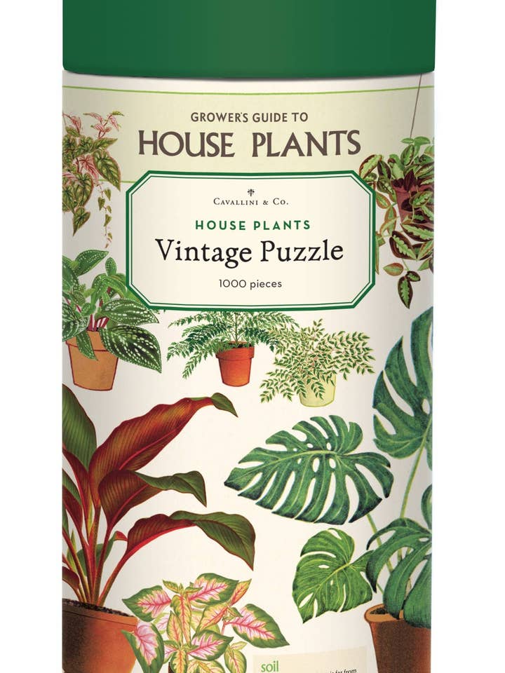 Cavallini - 1000 Pc Puzzle House Plants for wholesale by Cavallini & Co
