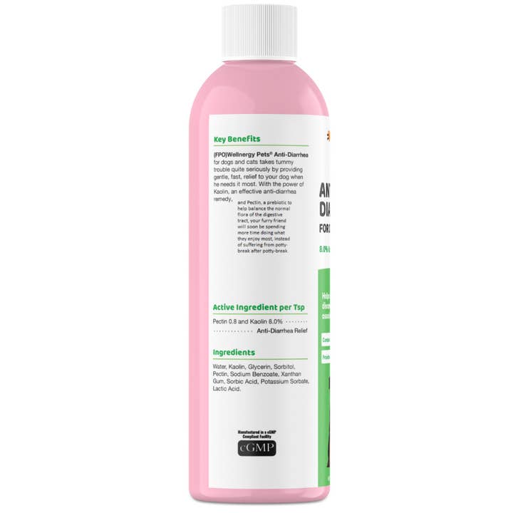 Wellnergy Pets - Wholesale Pet Supplement - Cat/Dog - Anti-Diarrhea for Dogs and Cats (Syringes included)3