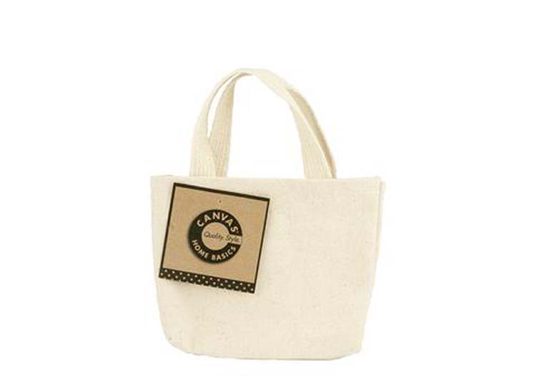 Ecstasy Crafts Distributing – Engroshandel Tote bag - Dame – Canvas Corp mini lærredstaske 5" x 4"0
