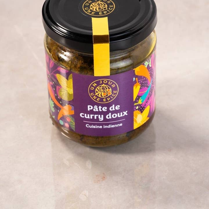 Un Jour Une Epice - Wholesale Dried Spice Mix - Mild curry paste 90gX6