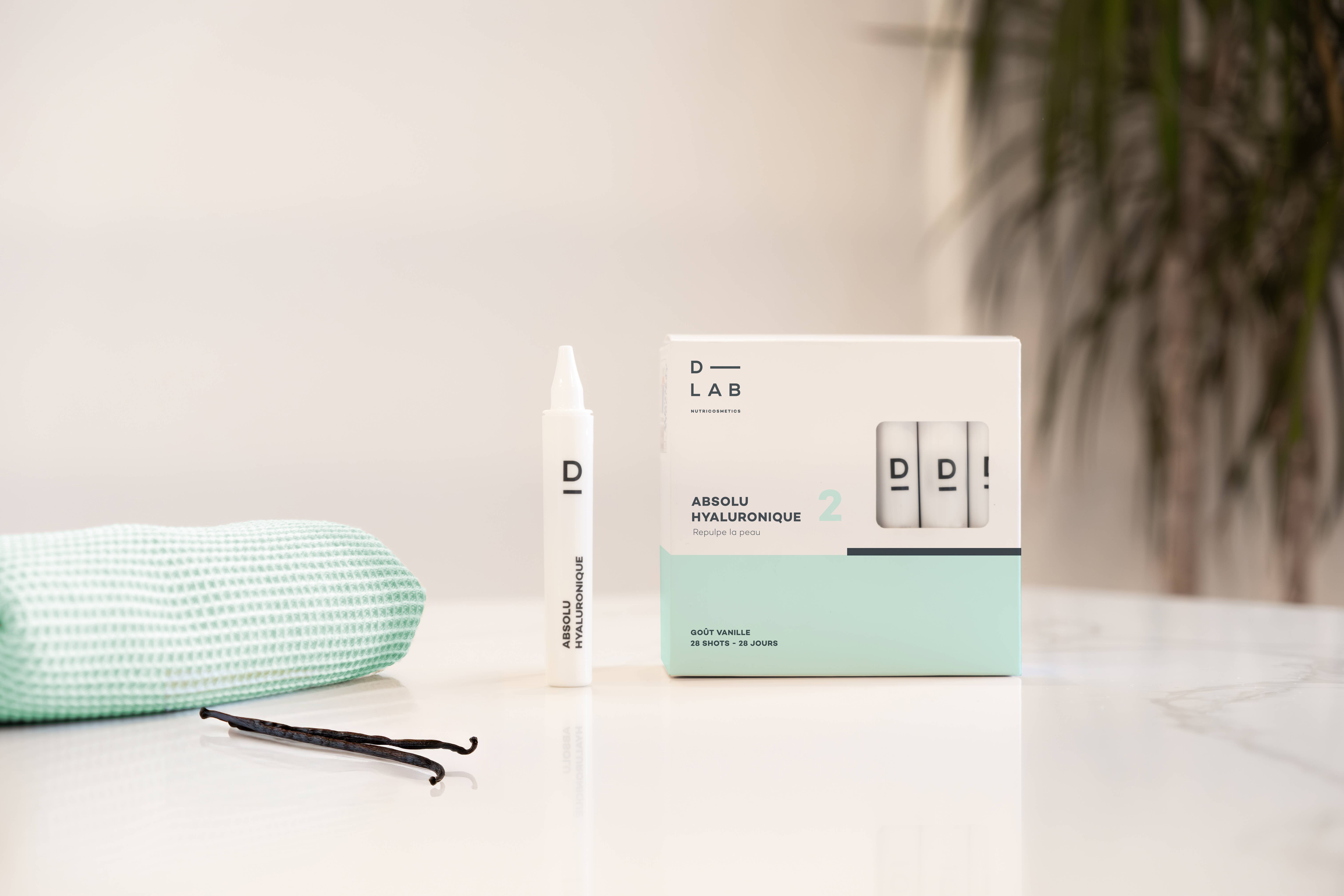 D-LAB NUTRICOSMETICS - Wholesale Retailer Display - Beauty & Wellness - ABSOLUTE HYALURONIC - 28 shots1