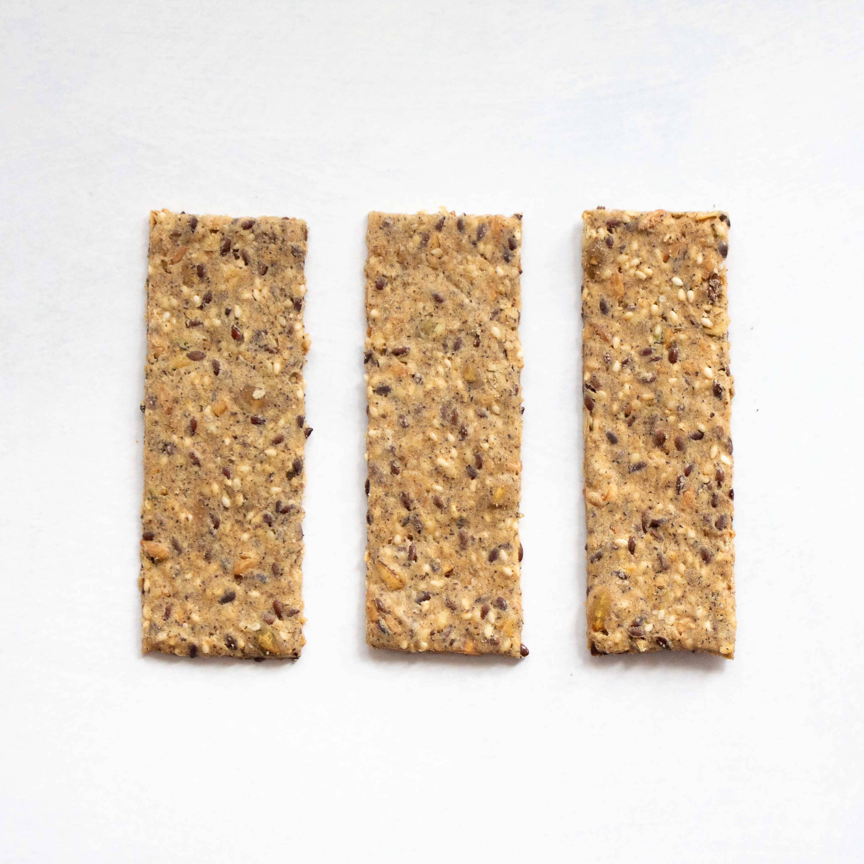 Hungry Bird Eats - Wholesale Crackers - Multi-Seeds + Oregano - Nordic Crisps Box6