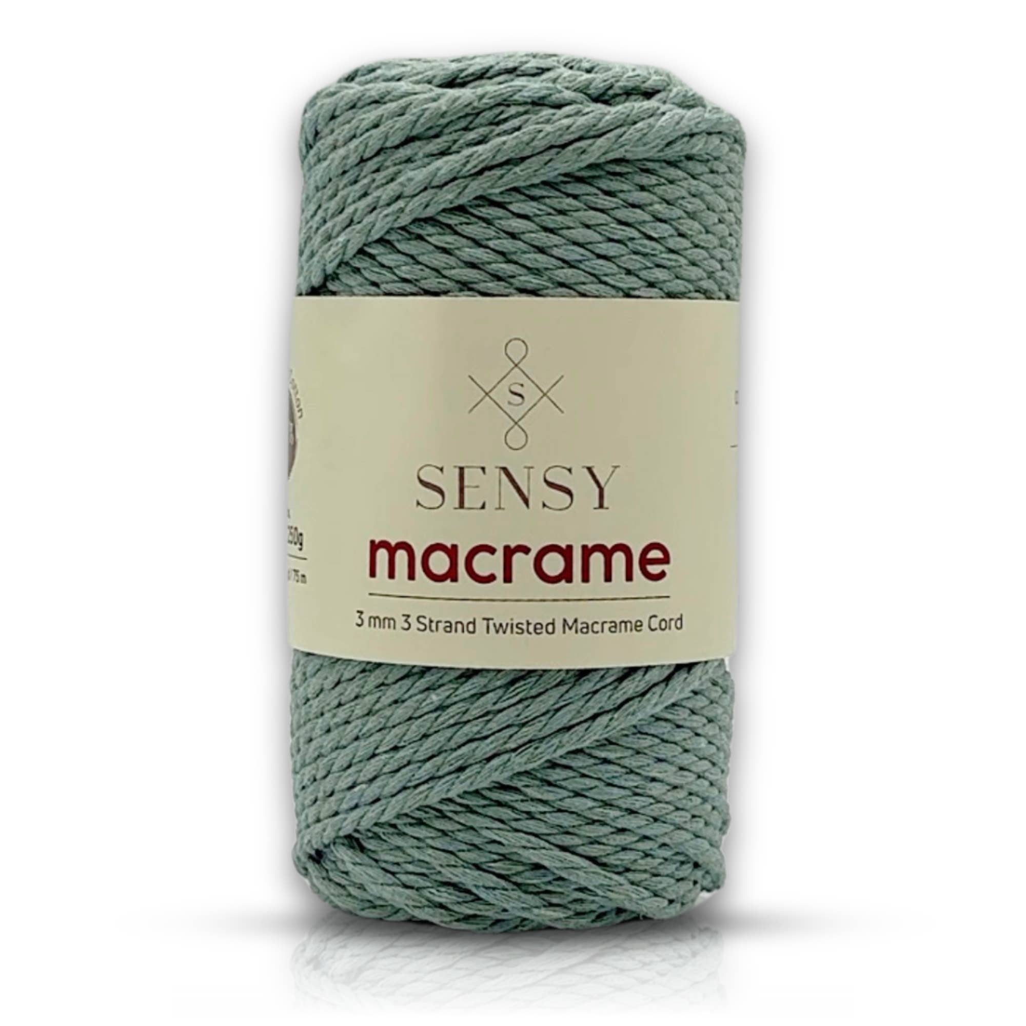 Sensy - Wholesale Yarn - Sensy Premium 3mm - 100% Cotton 3 Strand Twisted Macrame17