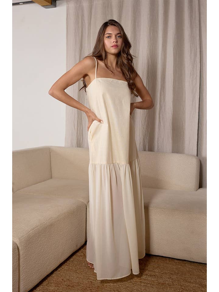 RAISONNEL - Wholesale Dress - Women's - Muse Sheer Maxi Dress - RD10872