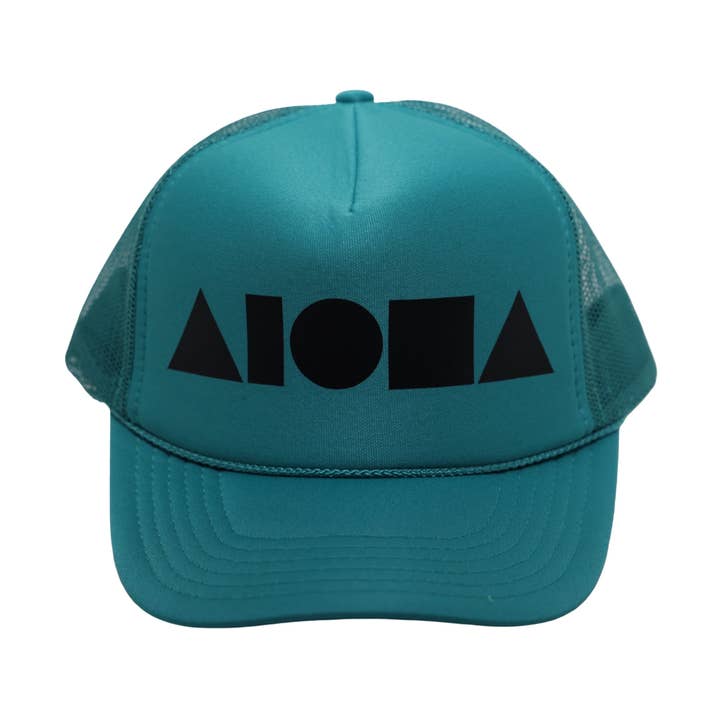 JADE/BLACK Adult Trucker for wholesale by Soley Aloha