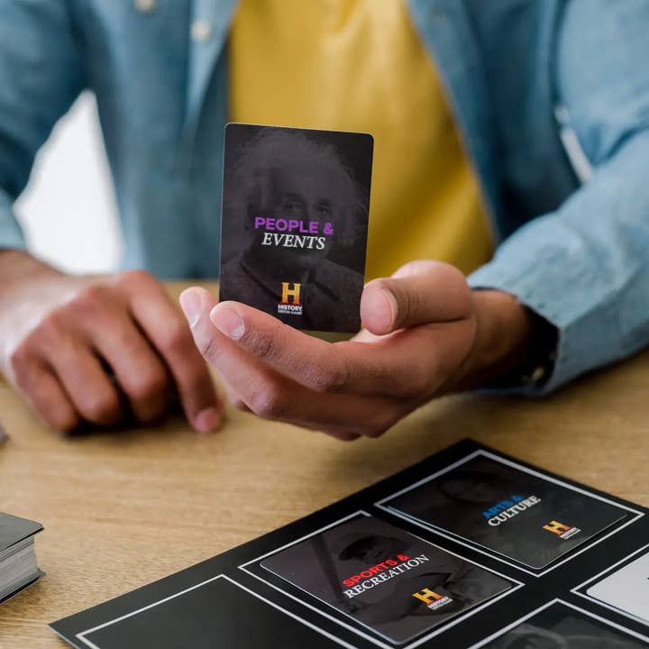 Dyce Games - Wholesale Card Game - HISTORY TRIVIA GAME | ON-THE-GO EDITION: Tuck Box3