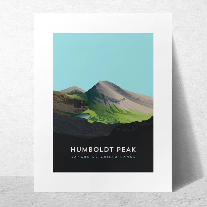 Humboldt Peak Colorado 14er
Poster, Framed Art Print for wholesale by Hinterland Outdoors