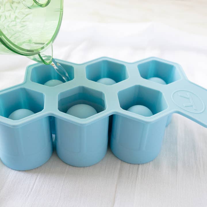 Fox Run Brands - Wholesale Ice Tray/Mold - Outset Silicone Hexagon Ice Shot Mold, 6 Glass Capacity2