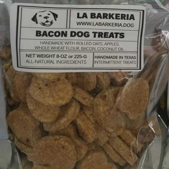 La Barkeria - Vente Friandises – chien - Gâteries pour chiens au bacon (biscuits naturels)1
