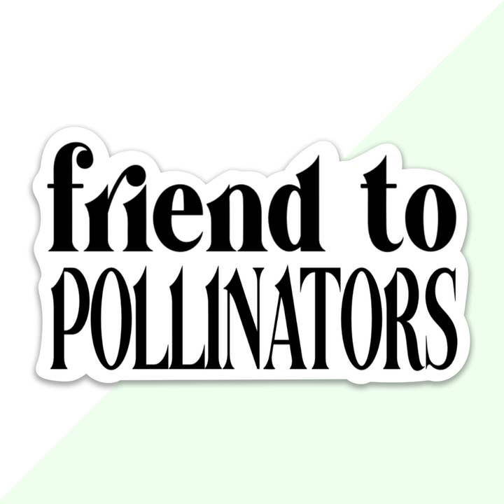 Pegatina Amiga de los Polinizadores para venta al por mayor de Frog Beary