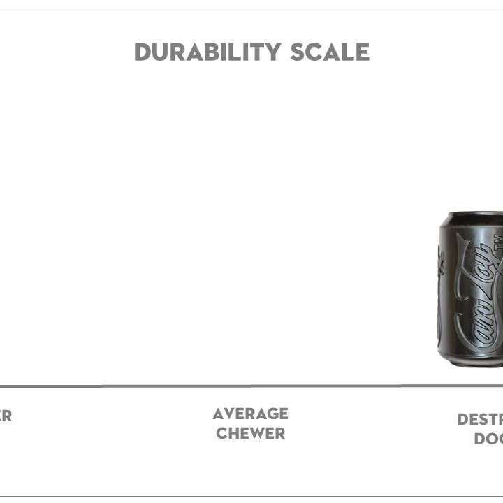 SodaPup Dog Toys - Vente Jouet à mâcher – chien - SP Magnum Can Toy - Jouet à mâcher et distributeur de friandises - Noir5