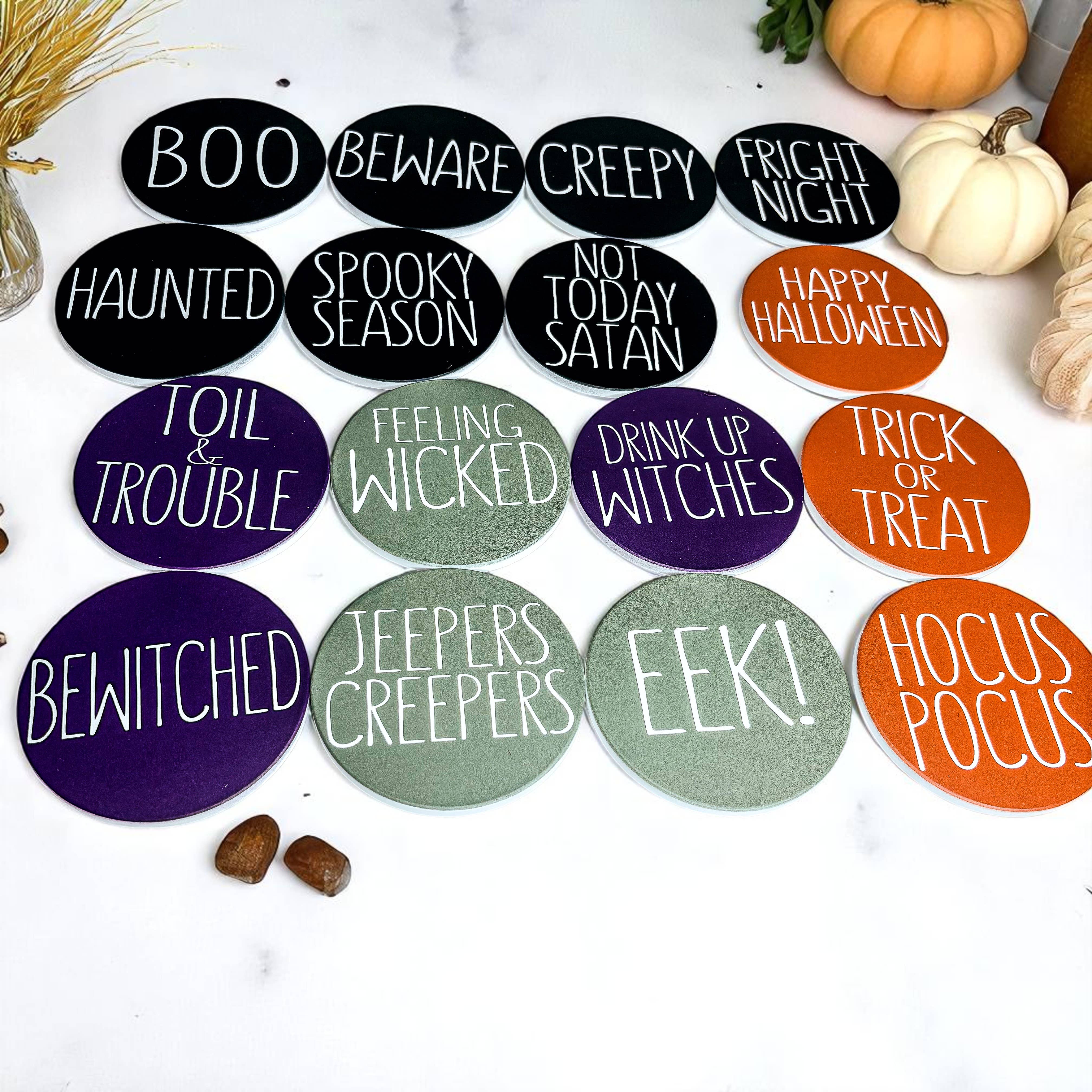 Gia Roma - Wholesale Onderzetters - Chinoiserie Halloween Onderzetters, Luxe Herfst Huisdecoraties59