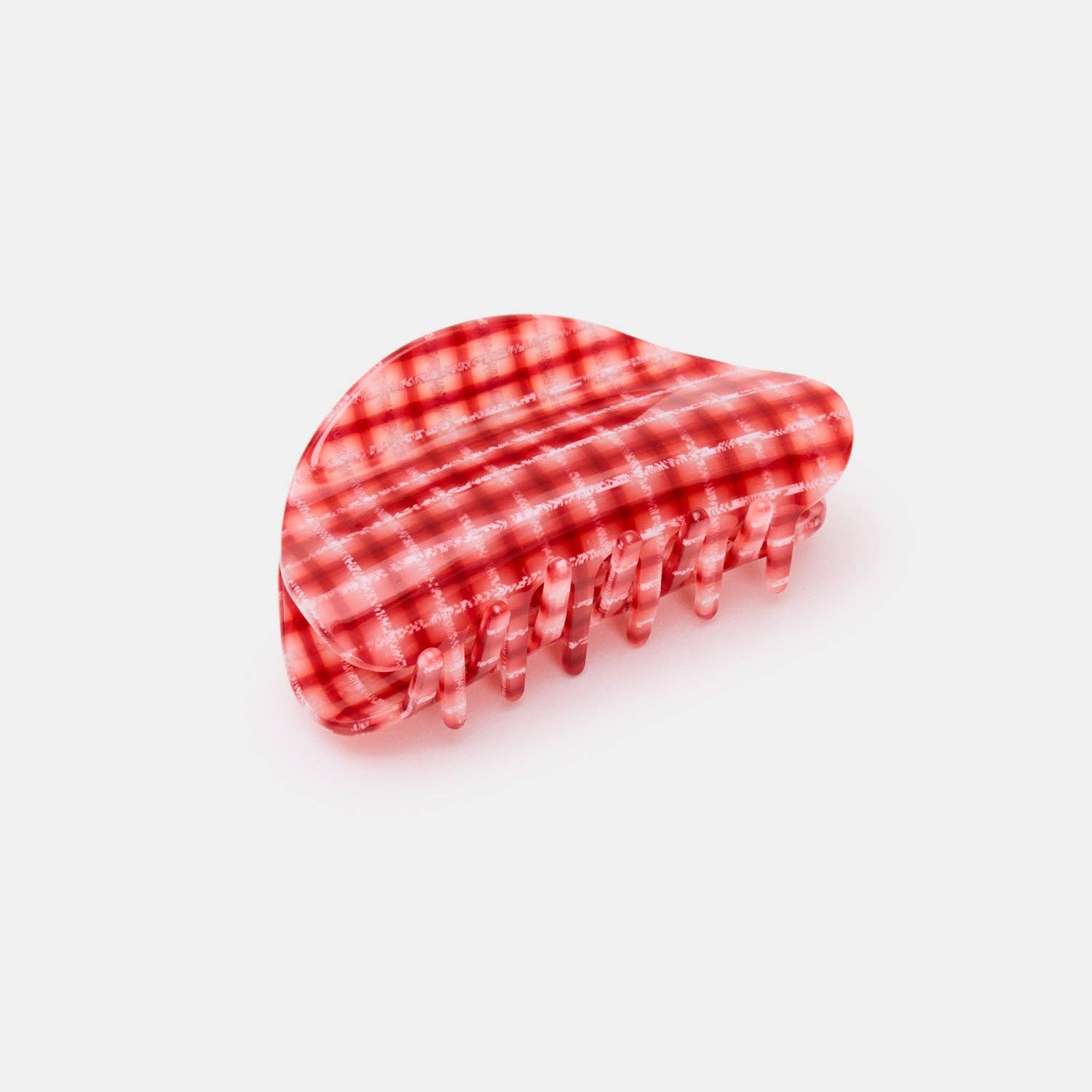 CHUNKS - Wholesale Hair Clip - Women's - Suki Claw in Red Plaid0