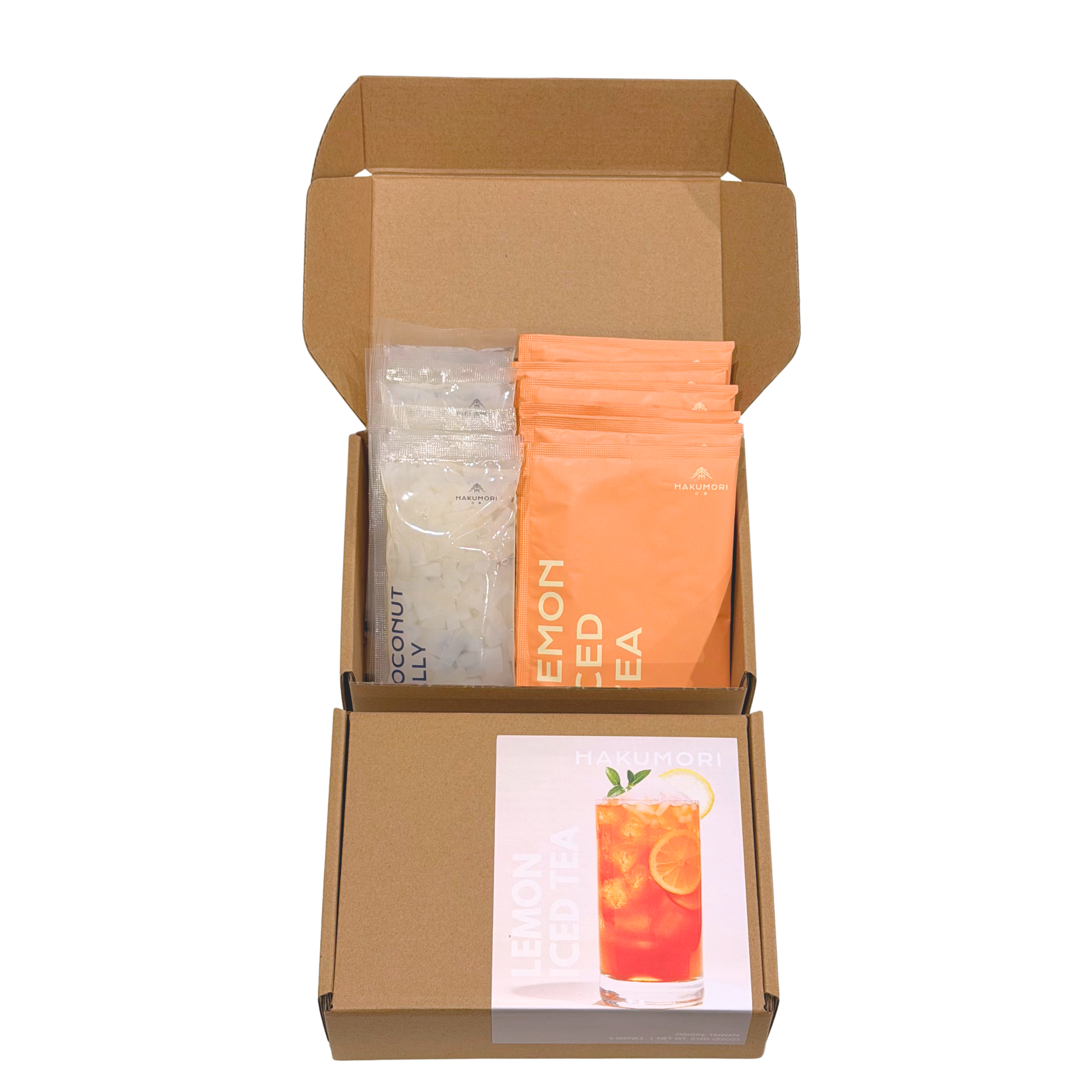 HAKUMORI - Wholesale DIY Drink Kit - Lemon Iced Tea Instant Boba Kit5