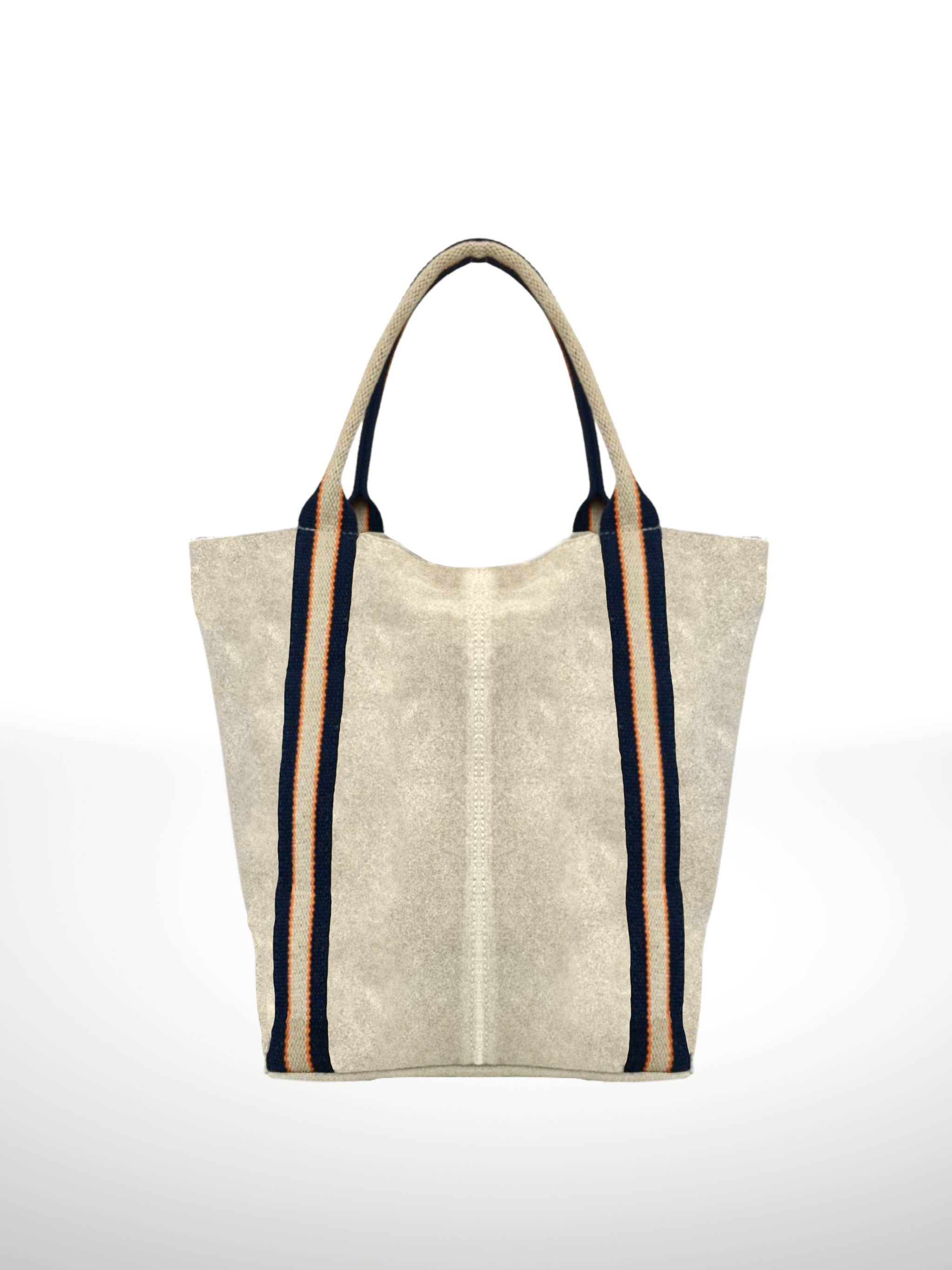 ITALIAN'S LEATHER - Wholesale Tote Bag - Women's - Melody Suede Leather Tote Bag 2218901