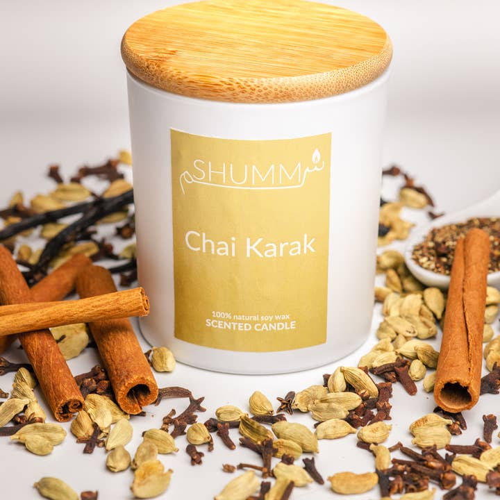 Shumm Candles – Vela em jarro/copo por atacado – Vela Chai Karak3