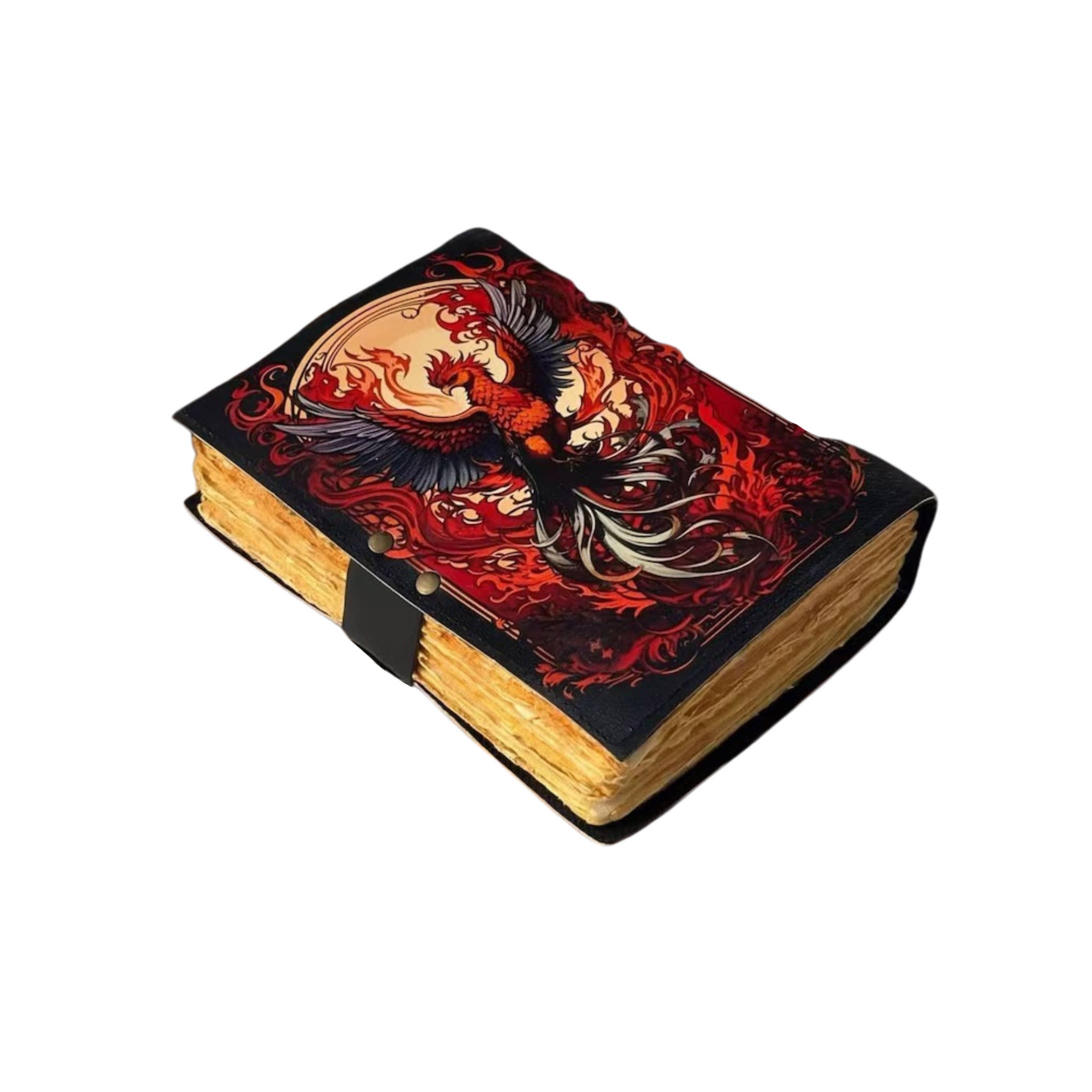 Billion Brothers – wholesale Journal och dagbok – Phoenix Bird Läderjournal Resedagbok A5 Dagbok Gåvor4