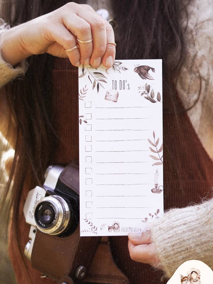 To Do Liste Waldstimmung für den Großhandel von FuchsMaedchen
