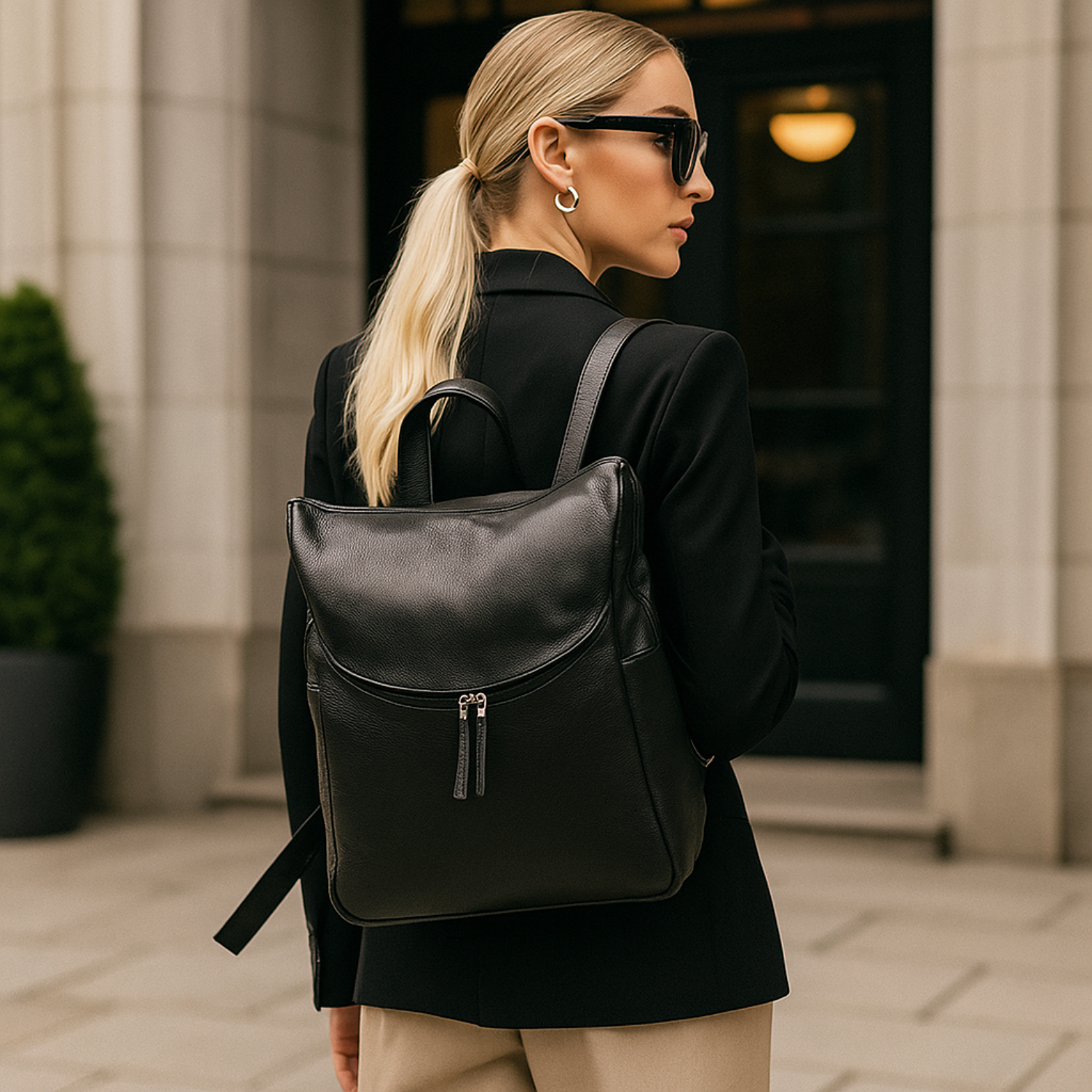 Hides – wholesale Ryggsäck - Unisex – Studentryggsäck i läder57