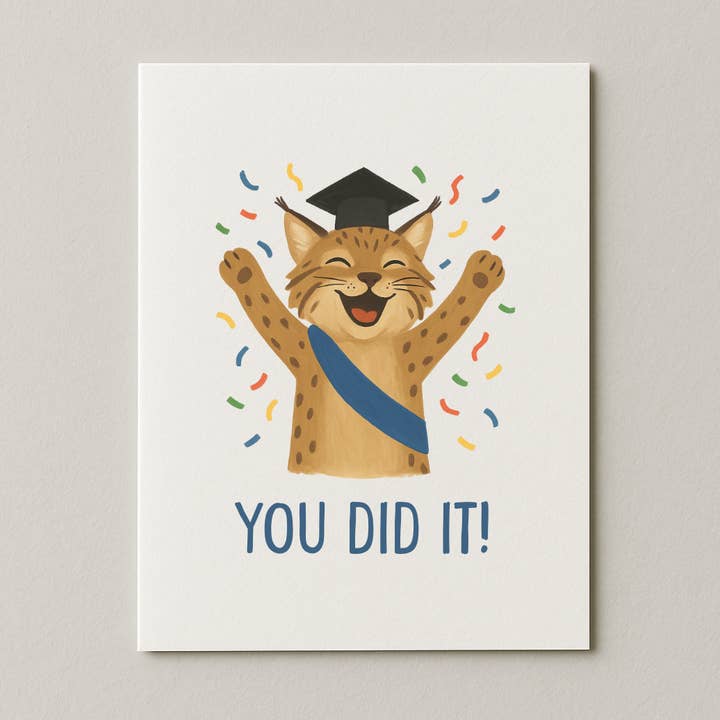 Tarjeta de Graduación Wildcat | Lo Lograste para venta al por mayor de My Country Greetings