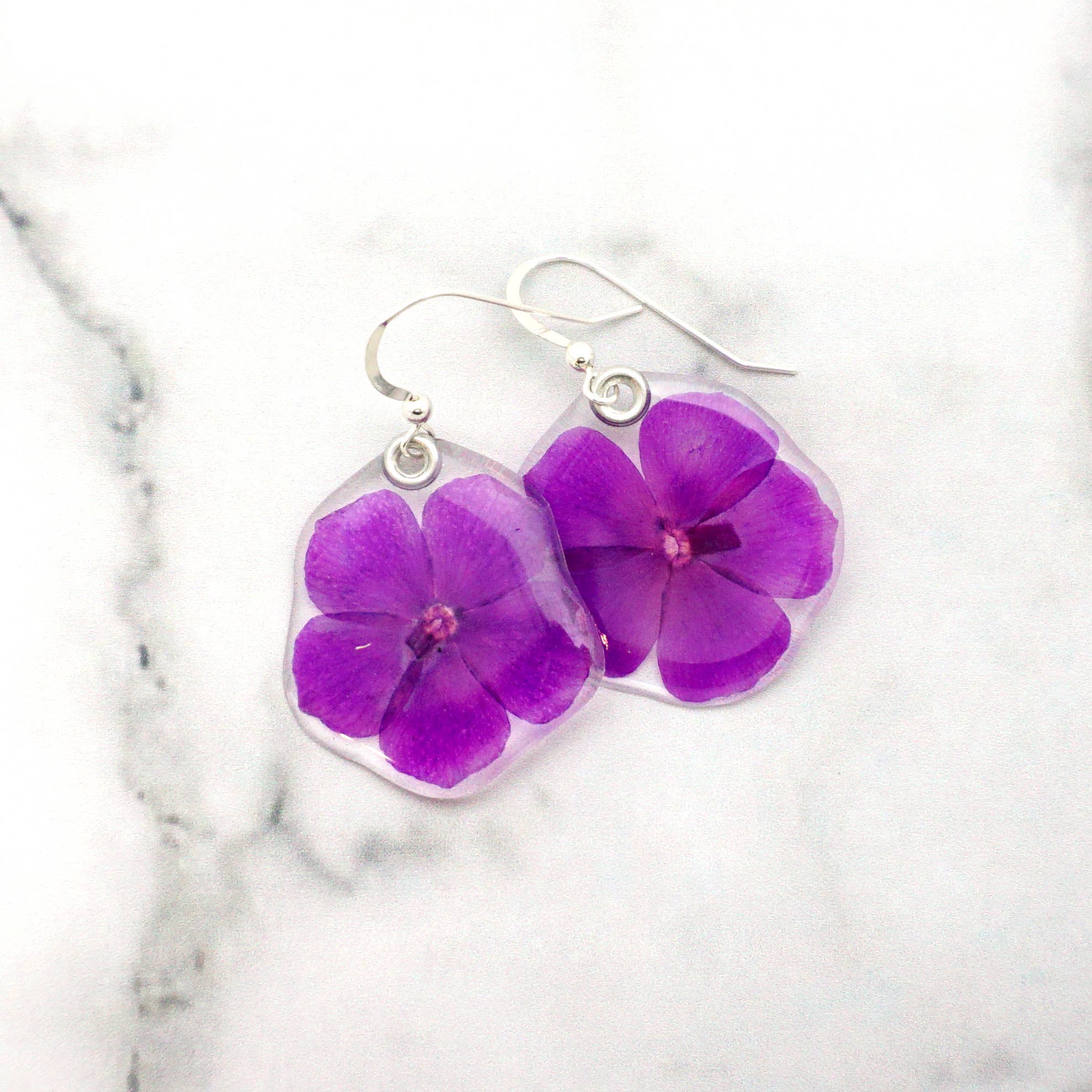 Petal Connection - Wholesale Individual Charm/Pendant - 69214 Phlox Flower Pendant7