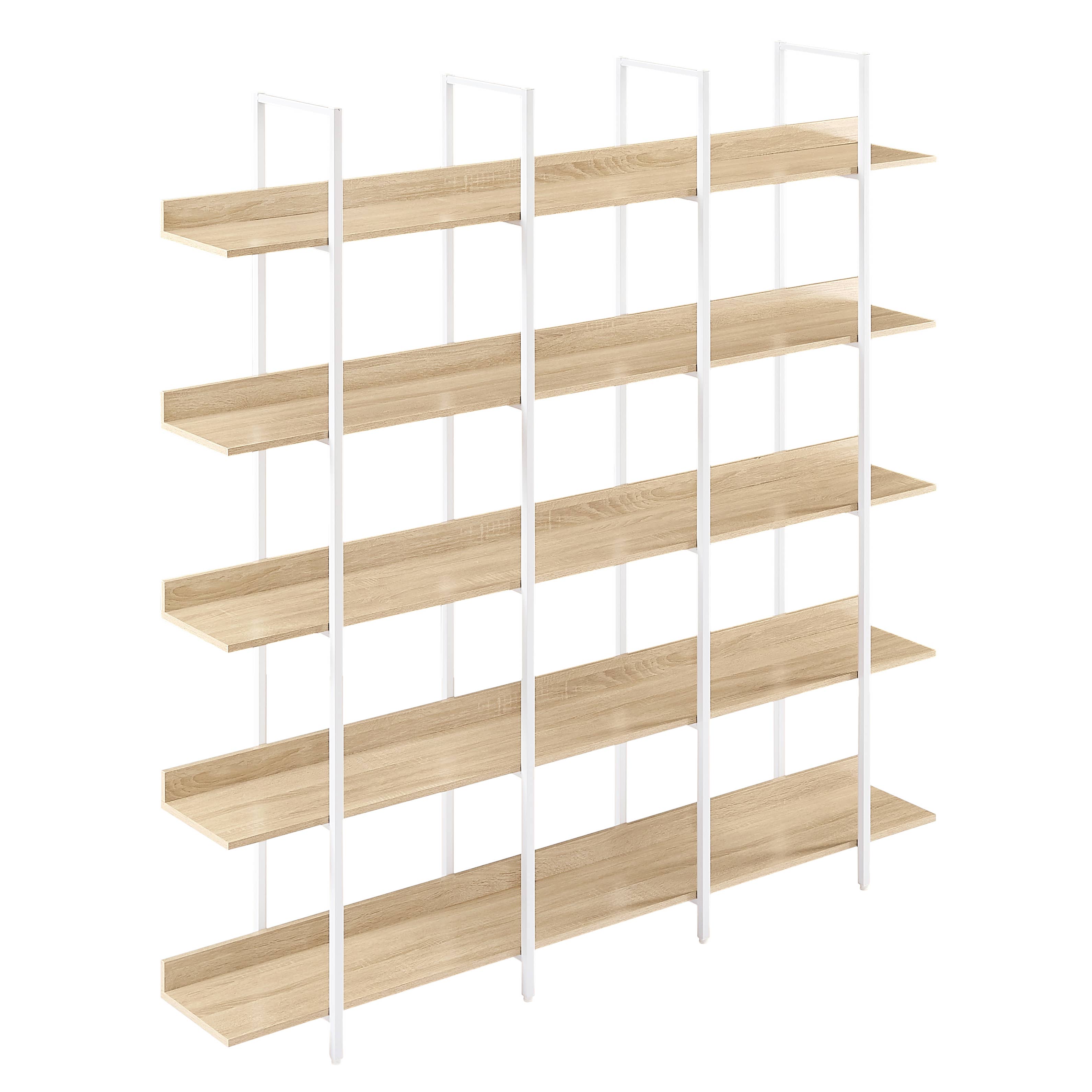 39F Inc. - Wholesale Bookcase - 5-Tier Industrial Bookcase Shelves Metal Frame,5 Colors22