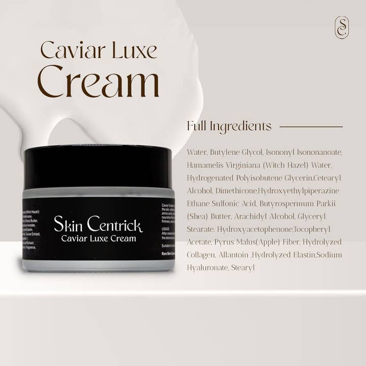 Skin Centrick - Wholesale Facial Moisturizer - Skin Centrick Caviar Luxe Cream - Best Moisturizer for face2
