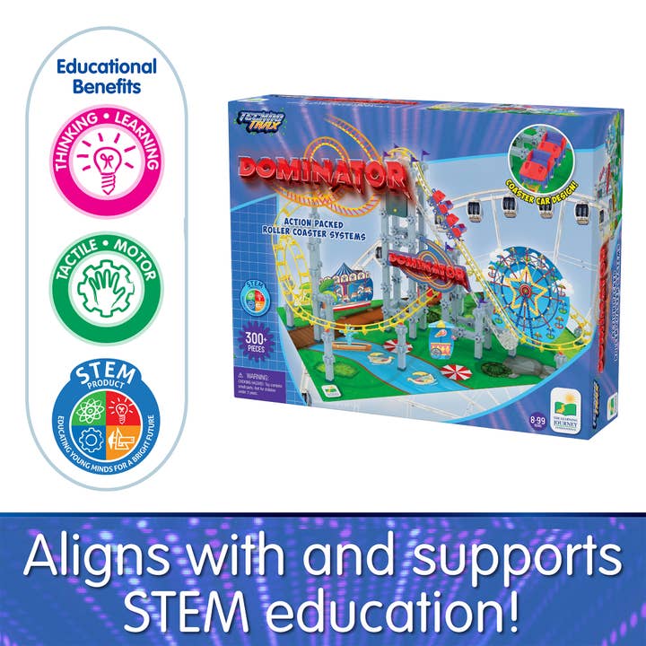 The Learning Journey - Wholesale Toy Set - Kids - Roller Coaster - Techno Trax Dominator (300+pcs)2