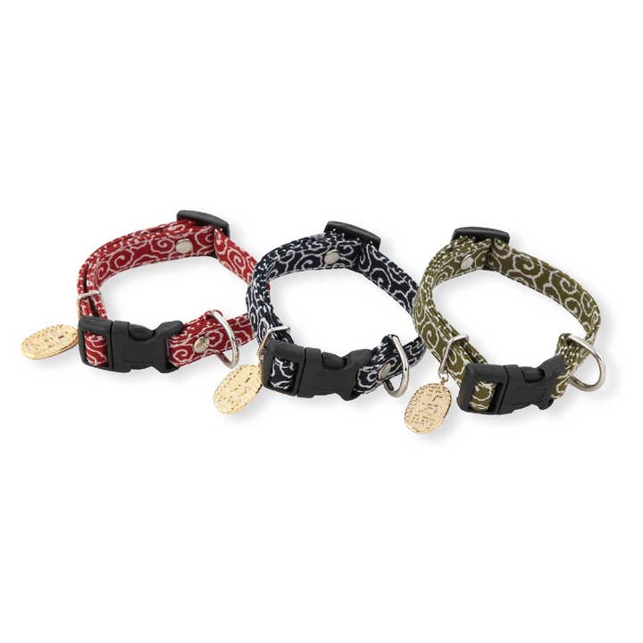 MOON-X USA, INC. - Venta al por mayor Collar - Perros - Collar para perro Ninja (pequeño, rojo)