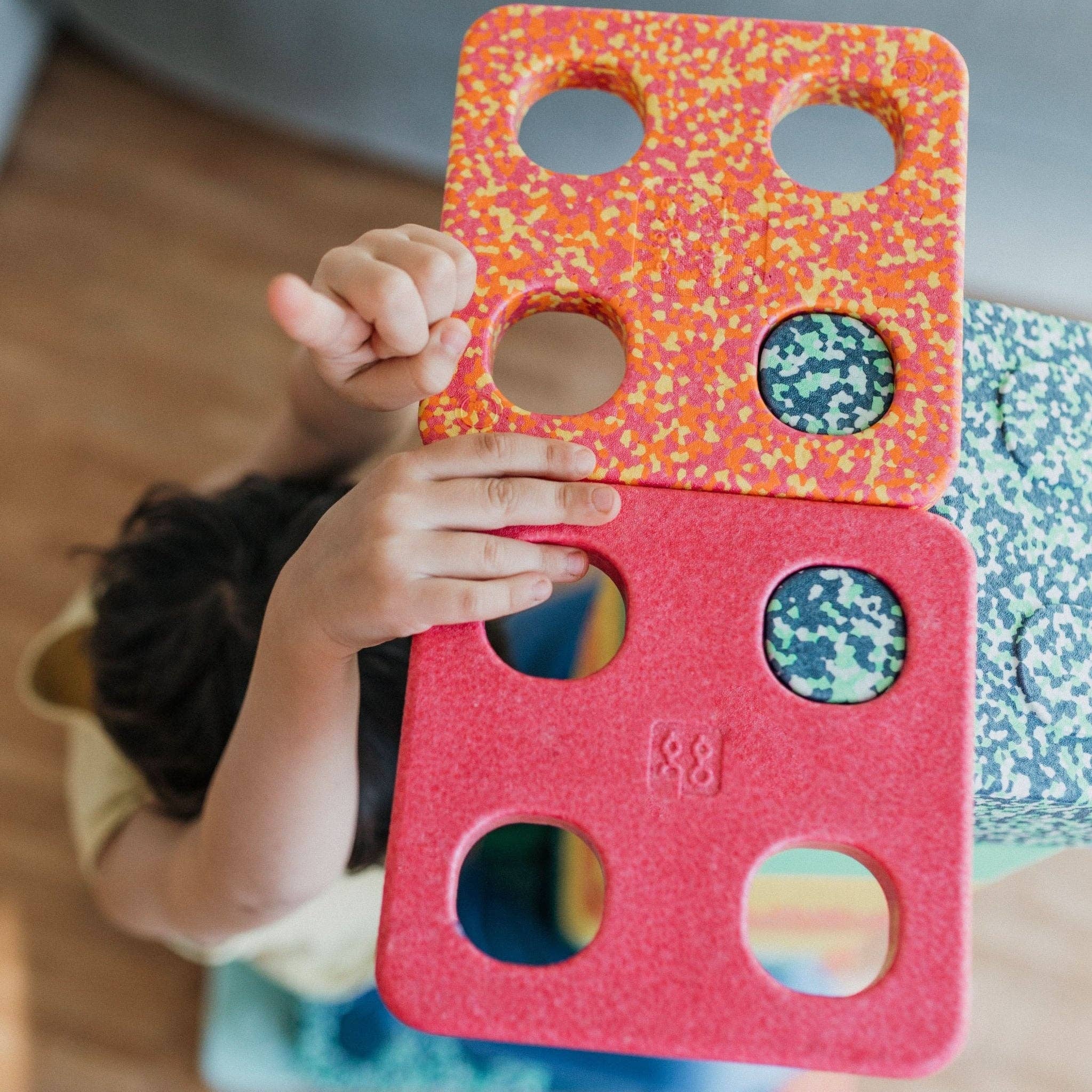 bygge - Wholesale Building Set - Kids - bygge - Basic Set "MONOKROM" (6 pieces)4