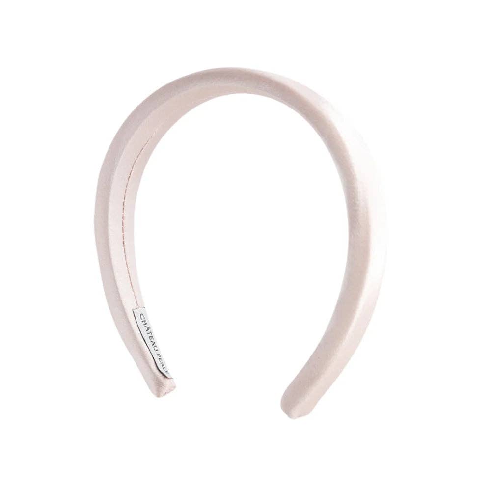 Chateau Perle - Wholesale Hair Accessories Set - Women's - Blush Silk Headband10