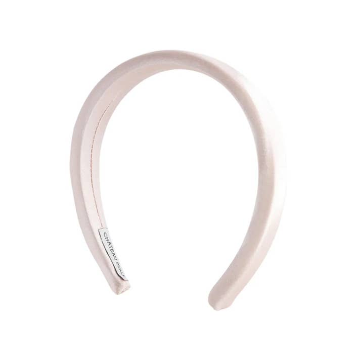 Chateau Perle – wholesale Hair accessories set – Women’s – Blush Silk Headband10