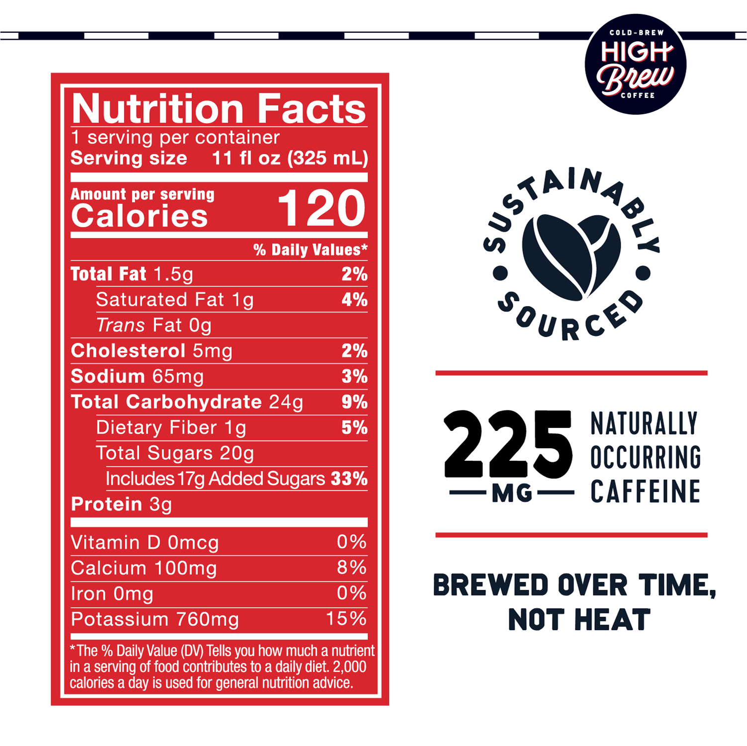 High Brew Coffee - Wholesale Iced Coffee/Cold Brew - Espresso Triple Shot1