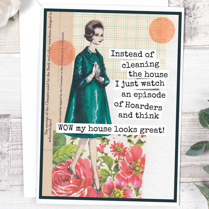 Invece di pulire la casa guardo solo un episodio di... per la vendita all'ingrosso da parte di Raven's Rest Studio