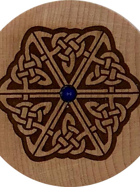 Celtic Design Small Wood Dreambox for wholesale by Woodcutts Inc.
