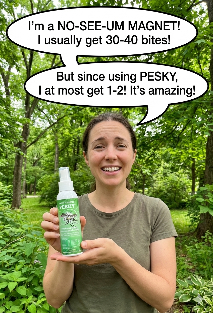 PESKY® Bug Away - Wholesale Insect Repellent - PESKY® Bug Stay Away Spray (2 oz) Plant-Based, DEET-Free 1
