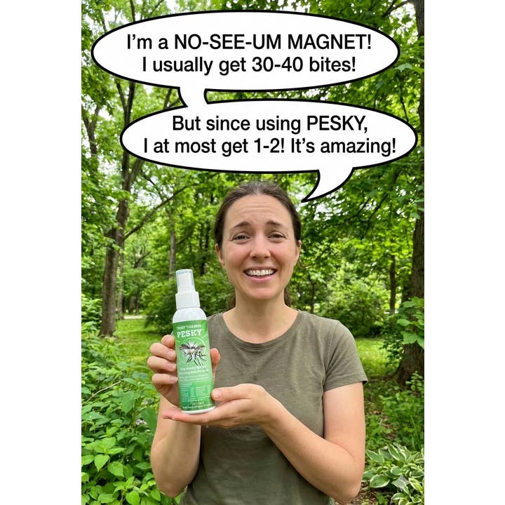 PESKY® Bug Away - Wholesale Insect Repellent - PESKY® Bug Stay Away Spray (2 oz) Plant-Based, DEET-Free 1