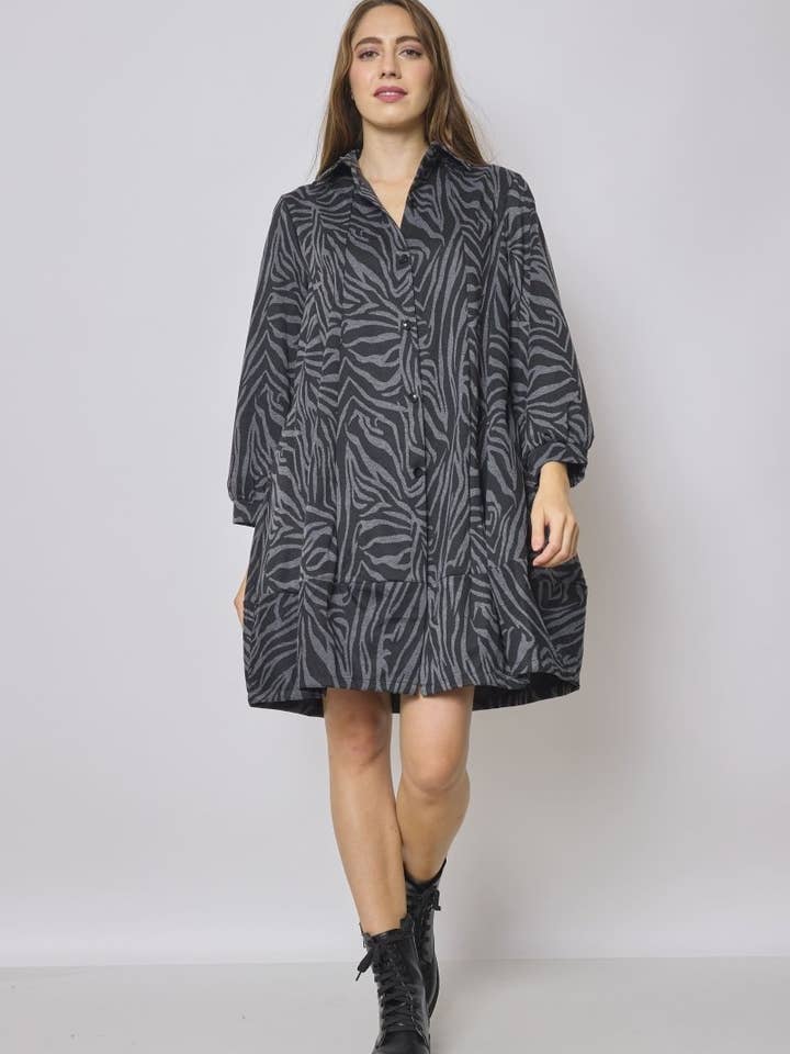 Chemise - H731-R3638 for wholesale by BELLA BLUE