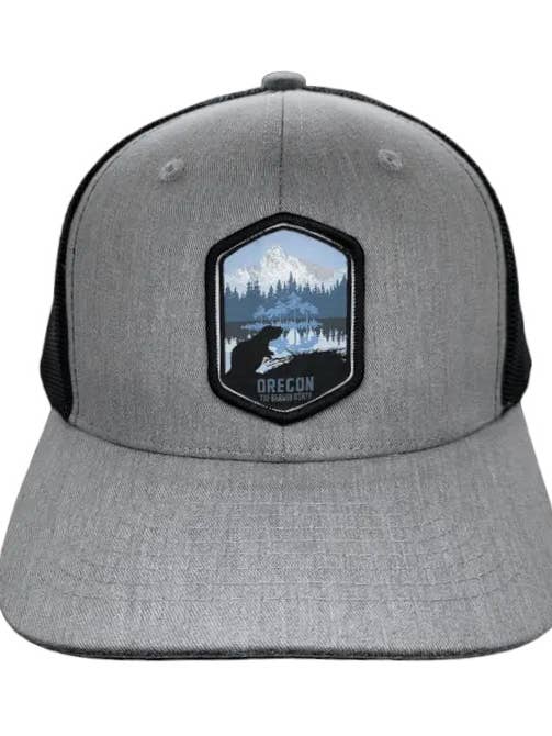 Oregon Trucker Hat med Patch for engroshandel hos PNW Apparel