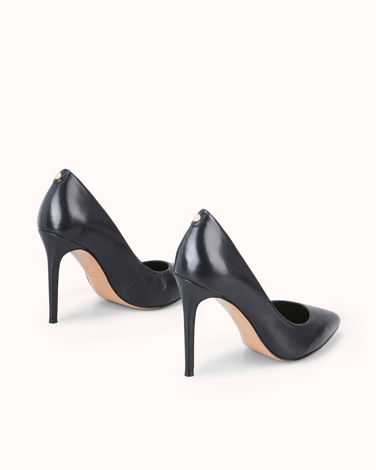 COSMOPARIS - Wholesale High Heels - Women's - Jissia Pump - Black Smooth Leather1
