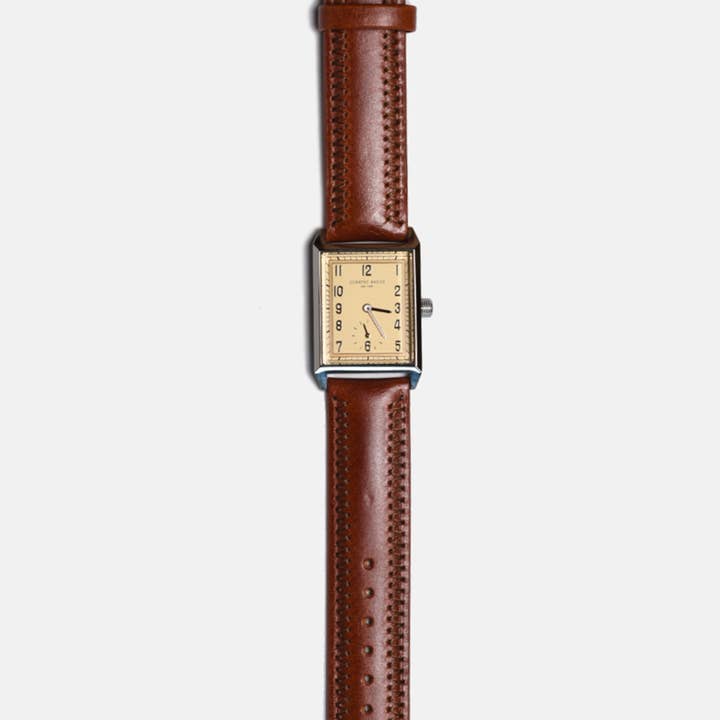 Curated Basics - Vente Montre – homme - Montre rectangulaire classique