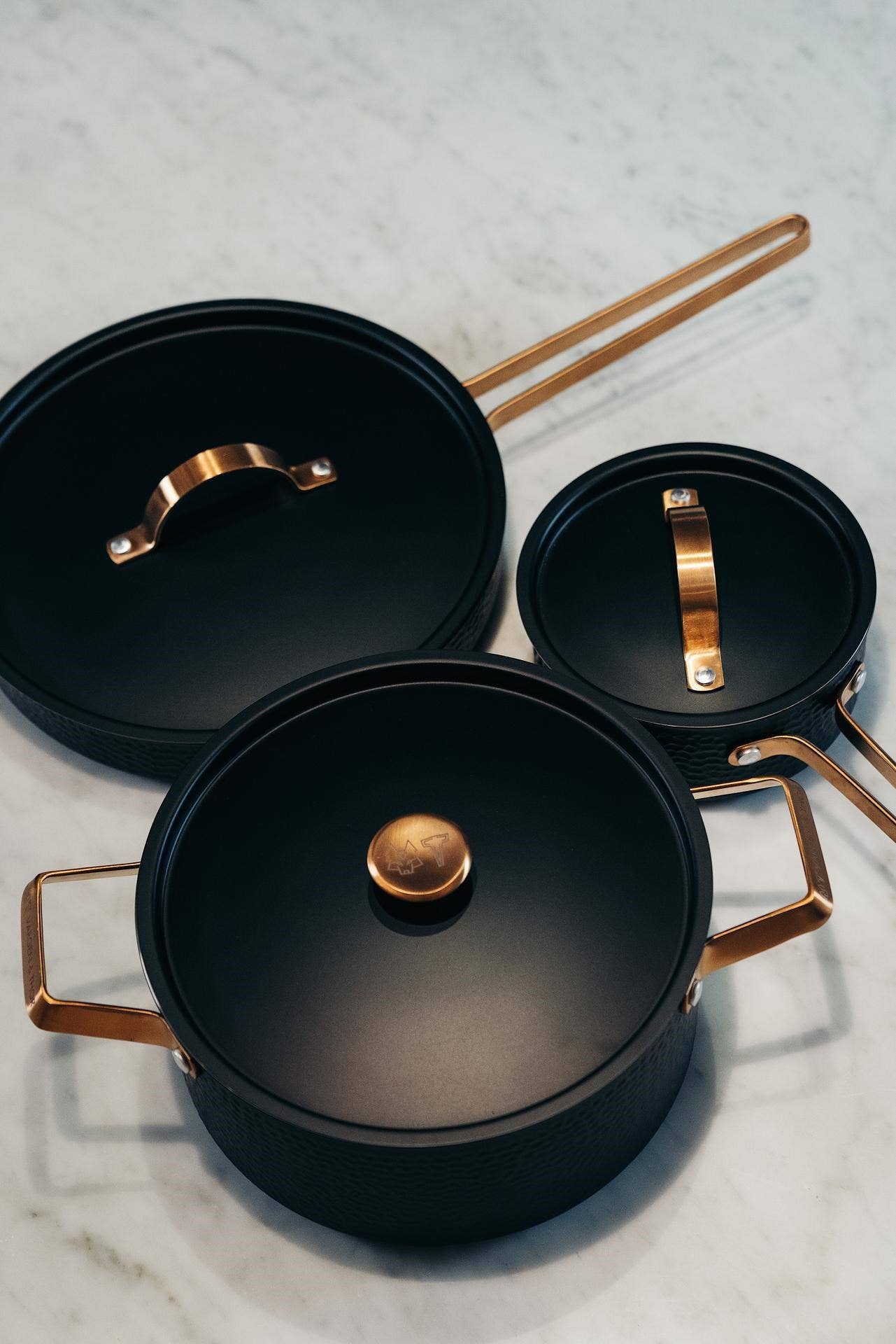Vargen & Thor - Wholesale Cookware Set - ARVET – Complete Set. Black&Brass9
