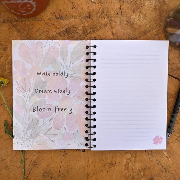 Erika's Whimsical Art – wholesale Notebook – Wild Ideas -A5 Handmade Notebook / Illustrated Journal 7