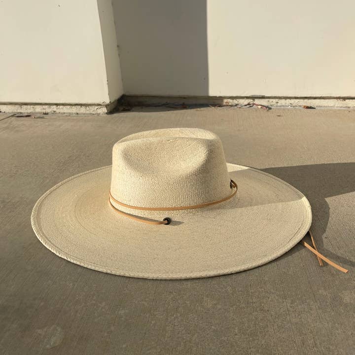 HAUS of TRADE - Wholesale Straw Hat - Unisex - The Wide Brim Rancher Hat