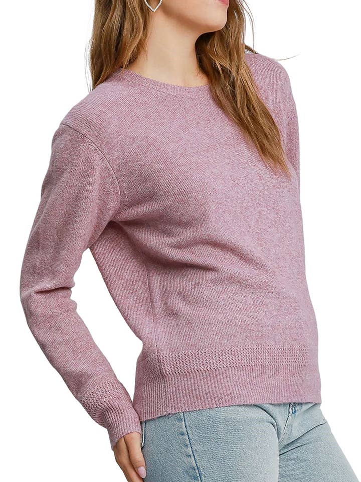 Pullover girocollo per la vendita all'ingrosso da parte di Vanilla Monkey